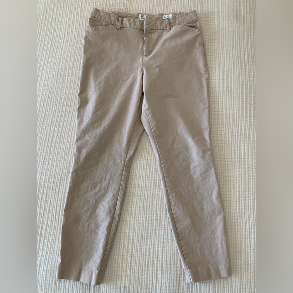 GAP Tan Chinos Classic Cotton-Blend